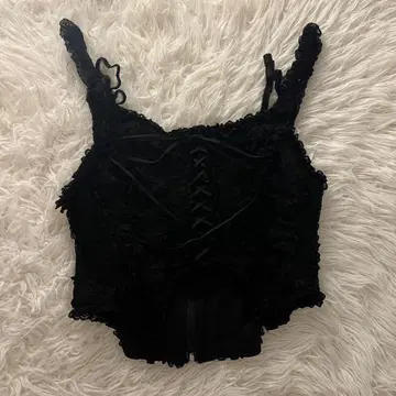 Idang club 프릴 뷔스티에