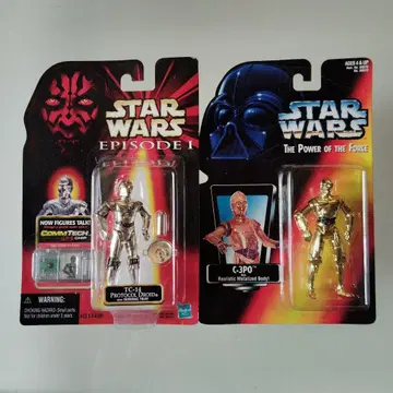 스타 워즈 피규어 C-3PO 2체
