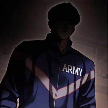 외견지상주의 카미야 요한 착용 ARMY 트레이닝 자켓 M 사이즈