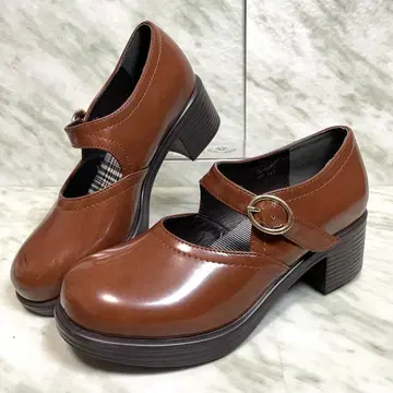 키다리 아저씨 펌프스 하이힐 스트랩 펌프스 24.0cm