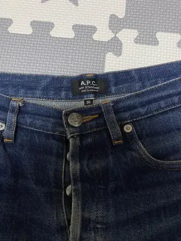 A.P.C 데님 뉴 스탠다드 30인치