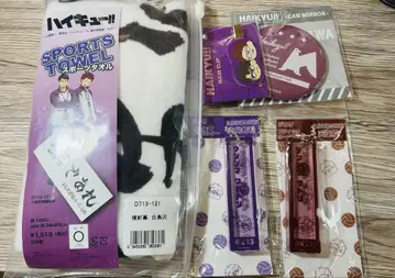 하이큐 토리자와 우시지마 와카토시 텐도 사토리 굿즈 세트