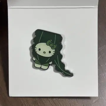 헬로키티 핑 배지 마콘브 일본관 해초 키티 만박
