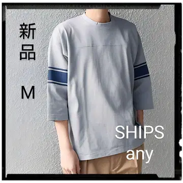 SHIPS any [ 새상품 ] 6부 소매 풋볼 T셔츠
