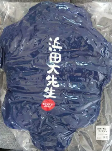 고부고부 페스티벌 에어 복권 불꽃놀이 그림 다이컷 쿠션