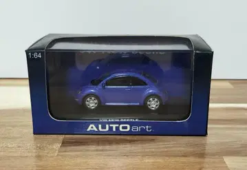 오토아트 VW 뉴 비틀 블루 1/64