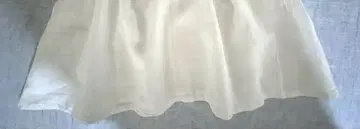 새상품 무인양품 MUJI 린넨 플레어 롱 스커트 L 사이즈