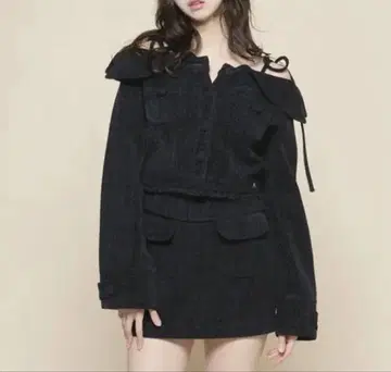 ANDMARY 트위기 트위드 미니스커트