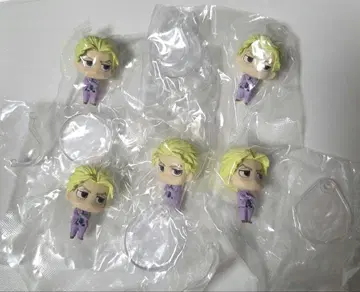 죠죠의 기묘한 모험 죠죠콜레 캡슐 피규어 요시카게 키라 5점