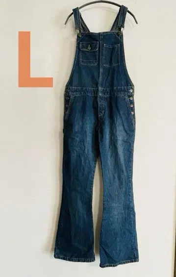 다크 블루 플레어 팬츠 살로펫 사이즈 L