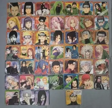 NARUTO전 아트 코스터 45장 + 박스 봉입 특전