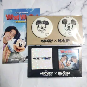 King & Prince 미키 캔뱃지 타카하시 카이토 나가세 렌
