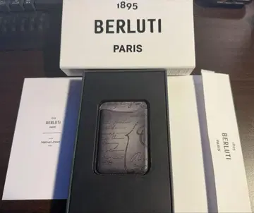 새상품급 7월말 구매 Berluti 벨루티 카드 보증서 유