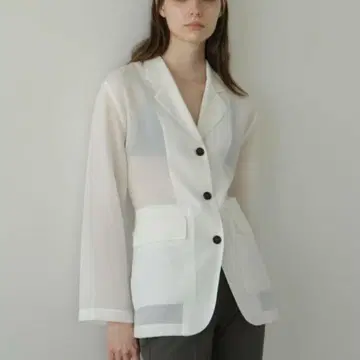 clane MESH TAILORED JACKET 메쉬 자켓 클라네