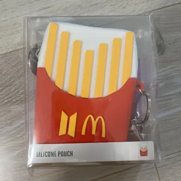 McDonalds x BTS 맥BTS 콜라보 실리콘 파우치