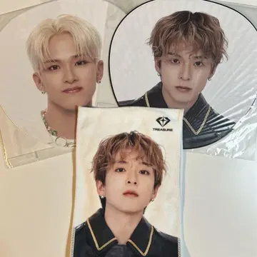 TREASURE 아사히 부채 슬로건