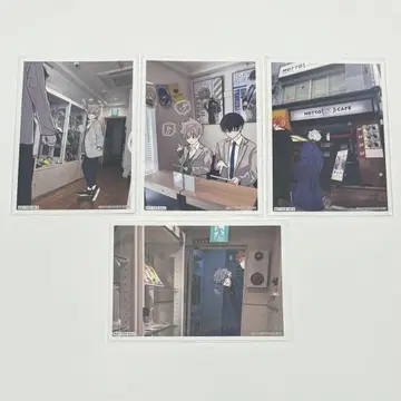 도쿄 에이리언즈 하오하오 카페 혜택 엽서 컴플리트 세트