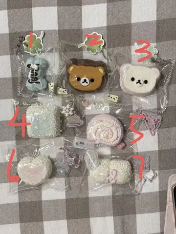 해외 스퀴즈 7개 세트