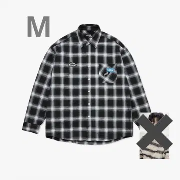 BTS 진 RUNSEOKJIN TOUR MARCH 체크 셔츠 M