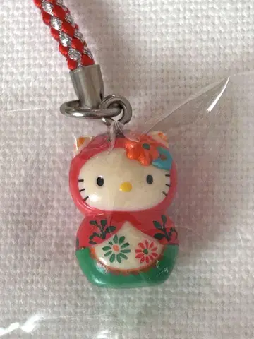 [ 일본 한정품 ] 헬로키티 마트료시카 족쇄 스트랩 2008년 레어