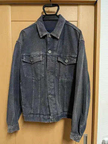 다크 그레이 데님 자켓
