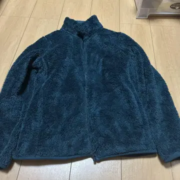 보아 자켓 플리스 자켓 그린 M 사이즈 UNIQLO