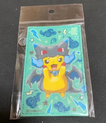 미개봉 새상품 판초 메가 리자몽 패스 케이스 교통카드 지갑