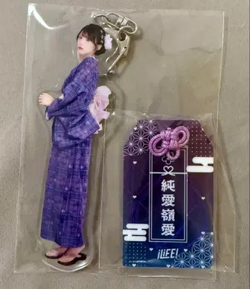 iLiFE 무도관 가라폰 복권 아크릴 키링 순령미키