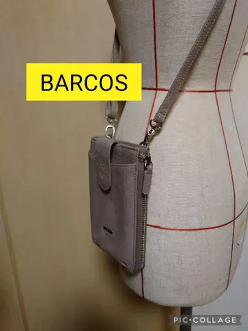 컨디션 최상 BARCOS 바르코스 스마트폰 미니백 숄더백