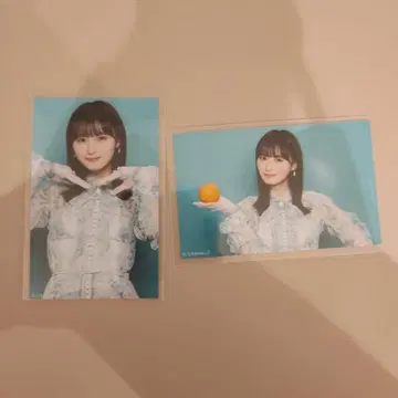 노기자카46 네이블 오렌지 미니 브로마이드 엔도 사쿠라