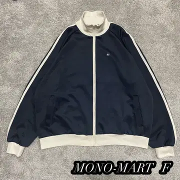[ MONO-MART ] 트랙 자켓 넘버링 자수 네이비 F 사이즈