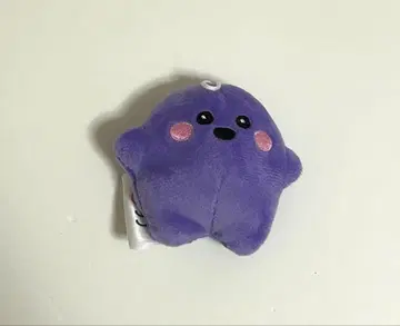 서큘러 봉제 인형 소형 키링 보라색 퍼플 미사용 새상품 만국박람회 독일