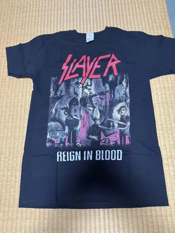 SLAYER 밴드 티셔츠