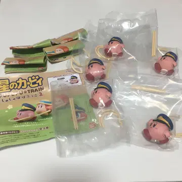 별의 커비 스크런치 놀이2 푸푸푸 기차 커비 역무원
