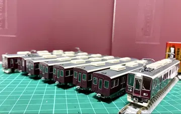 그린맥스 한큐 8000계 고베선 8008F 8량 편성(싱글 암 탑재차)