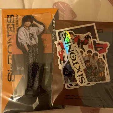 마츠무라 호쿠토 양면 아크릴 스탠드 SixTONES 스티커 세트