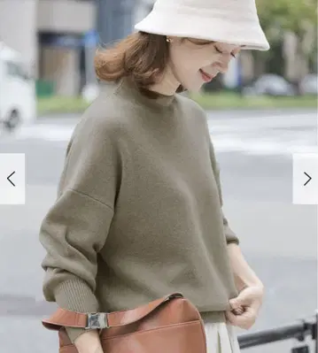 보틀넥 KNIT 풀오버