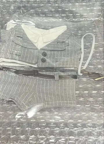 인형 옷 15cm용 수트 그레이