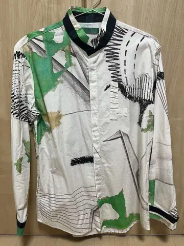 ohta 17ss 패턴 셔츠 M1