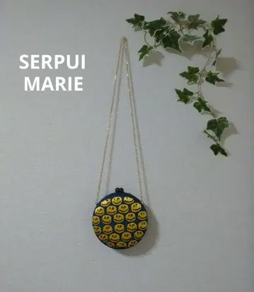 [ SERPUI MARIE ] 스마일리 라운드 미니백