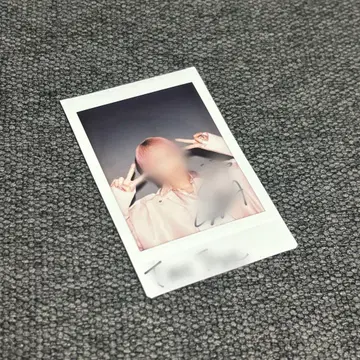 초특급 슈야 친필 사인 폴라로이드