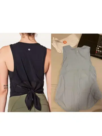 Lululemon 룰루레몬 요가 러닝 의류 사이즈 8 스카이블루