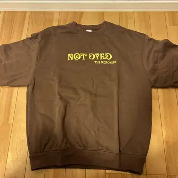 not dyed super heavy sweat