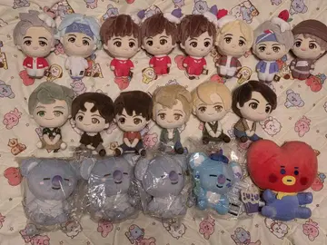 BTS 봉제 인형 세트
