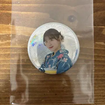 무라이 유우 캔 배지 레어 유카타