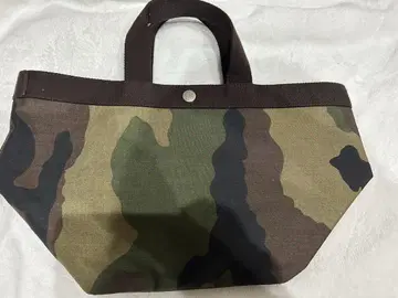 새상품급 에르베샤 펠리에 토트 카모플라쥬 카모플라주