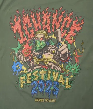 WAINA 원찬 FESTIVAL 2025 T셔츠