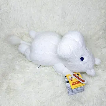 레어 새상품 택 있음 무민 낮잠 봉제 인형