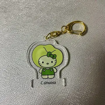 오사카 간사이 박람회 헬로키티 아크릴 키링