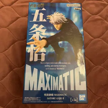 주술회전 고죠 사토루 MAXIMATIC 피규어